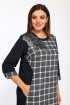 Платье Lady Style Classic 1488 темно-синий_серый