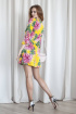 Платье ARTiMODA 321-10 желтый_принт_цветы