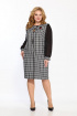 Платье Moda Versal П2353 клетка_черный