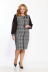 Платье Moda Versal П2353 клетка_черный