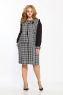 Платье Moda Versal П2353 клетка_черный