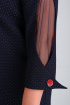 Платье Moda Versal П2340 т.синий+красный