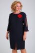 Платье Moda Versal П2340 т.синий+красный