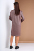 Платье Viola Style 0983 бордовый_меланж