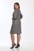 Платье Lady Style Classic 2326 синий-бежевый_клетк