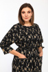 Платье Lady Style Classic 2175/3 черно-бежевый