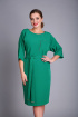 Платье Andrea Style 0393 изумруд