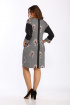 Платье Lady Style Classic 1643/1 синий_цветы