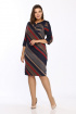 Платье Lady Style Classic 1123/7 темно-синий_красный