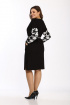 Платье Lady Style Classic 2421 черный-серый