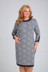 Платье Moda Versal П1789 серый