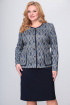Жакет, Юбка TrikoTex Stil Л1855 синий