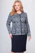 Жакет, Юбка TrikoTex Stil Л1855 синий
