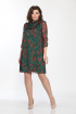 Платье Lady Style Classic 1594/4 зеленый_рябина