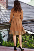Платье Teffi Style L-1587 золотой