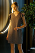 Платье Alani Collection 1568 золото+черный