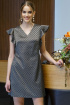 Платье Alani Collection 1568 золото+черный