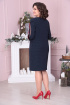 Платье Moda Versal П2340 т.синий/точки
