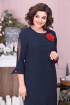 Платье Moda Versal П2340 т.синий/точки