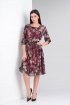 Платье Moda Versal П2363 бордо