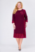  Платье Emilia Style А-527 бордовый