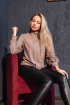  Блуза Arisha 2038 кофейный