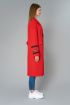  Пальто Elema 2-8466-1-170 красный