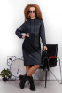  Платье PATRICIA by La Cafe C15060 серый,черный