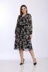  Платье Lady Style Classic 2316/1 черный-бежевый