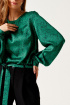  Блуза ELLETTO LIFE 3534 зеленый