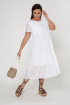  Платье Elema 5К-11935-1-170 белый