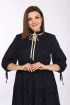 Платье Lady Style Classic 2269/2 темно-синий_бежевый_горох