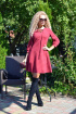Платье PATRICIA by La Cafe NY14889 винный
