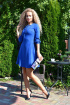 Платье PATRICIA by La Cafe NY14889 синий