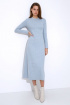  Платье Luitui R1033 серый/голубой