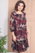 Платье Moda Versal П2369 бордо