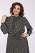 Платье Lady Style Classic 2409/1 черный-белый