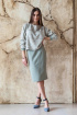 Юбка ARTiMODA 422-01 оливковый,фисташковый