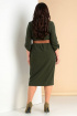 Платье Liona Style 684 хаки