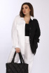  Блуза Lady Secret 081 белый+черный