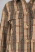 Куртка MALI 521-100 бежевая_клетка