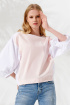  Блуза Панда 93440w бело-розовый