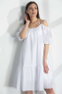  Платье VLADINI DR1159/2 белый