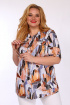 Блуза Mamma Moda М-8 мозаика_коричневый