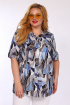 Блуза Mamma Moda М-8 мозаика_синий