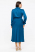  Платье,  Пояс Effect-Style 824 изумрудный