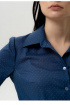  Блуза VLADOR 500610-6 темно-синий