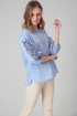  Блуза SandyNa 130431В голубой