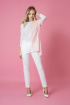  Блуза Elema 2К-8762-1-164 белый/розовый