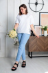 Брюки BegiModa 6017 голубой